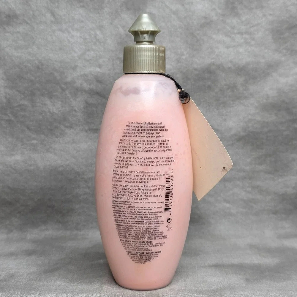 BODY by Bed Head PAPAYARAZZI Body Lotion 8.5 oz,‎ Discontinued & HTF